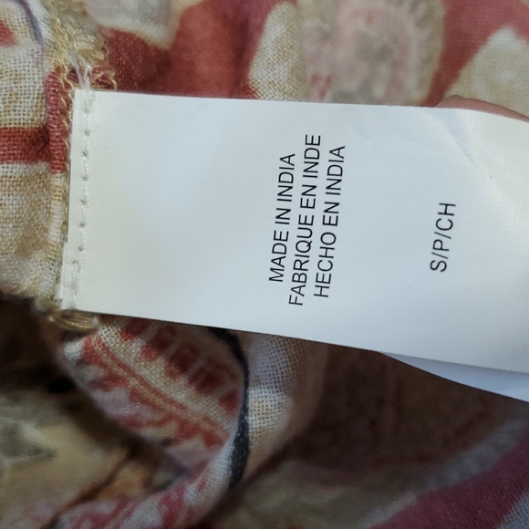 NWT Lucky Brand Boho Top - Picture 9 of 10